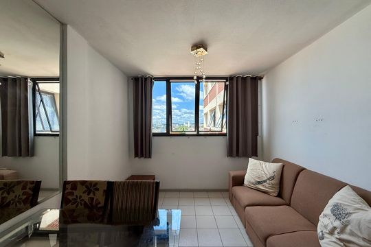 Sala de apartamento à venda com 1 quarto, 32m² em Santo Amaro, São Paulo
