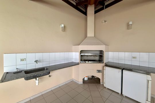 Churrasqueira  de apartamento à venda com 1 quarto, 32m² em Santo Amaro, São Paulo