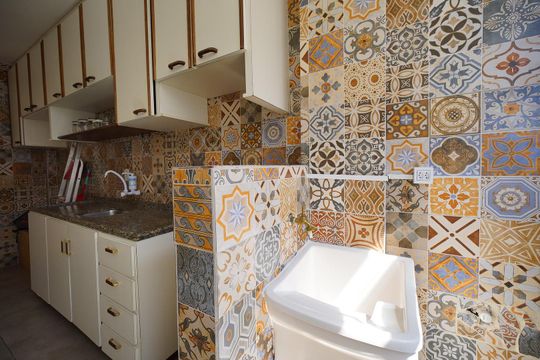 Cozinha de apartamento para alugar com 2 quartos, 75m² em Campinas, São José