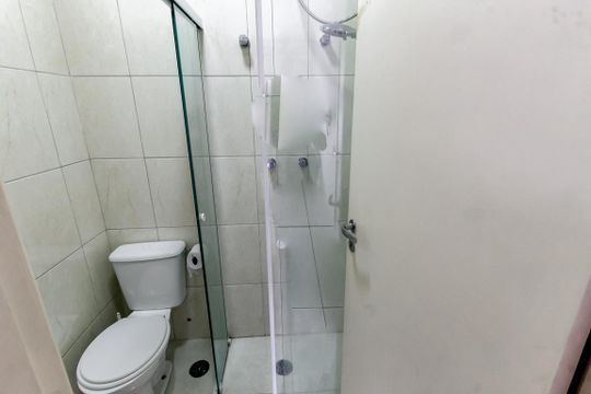 Banheiro da Suíte 3 de casa de condomínio à venda com 4 quartos, 158m² em Jardim Taboao, São Paulo