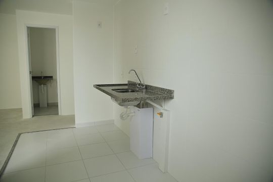 Cozinha  de apartamento à venda com 2 quartos, 60m² em Baeta Neves, São Bernardo do Campo