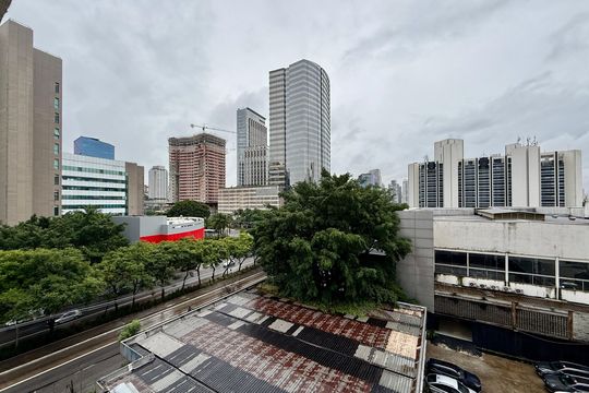 Vista  de kitnet/studio à venda com 1 quarto, 24m² em Vila Cordeiro, São Paulo