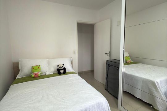 Quarto de apartamento à venda com 2 quartos, 53m² em Jardim Santa Eudoxia, Campinas