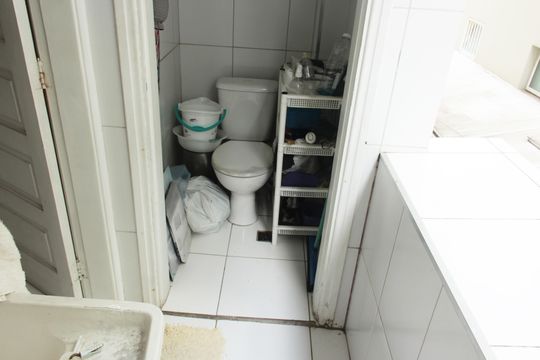Área de Serviço de apartamento para alugar com 2 quartos, 94m² em Campo Grande, Santos