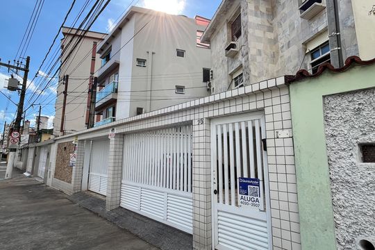 Fachada de apartamento para alugar com 2 quartos, 94m² em Campo Grande, Santos