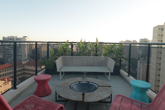 Área comum de apartamento para alugar com 1 quarto, 30m² em Vila Mariana, São Paulo