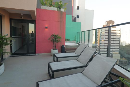Área comum de apartamento para alugar com 1 quarto, 30m² em Vila Mariana, São Paulo
