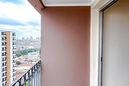 Varanda de apartamento à venda com 2 quartos, 74m² em Tatuapé, São Paulo