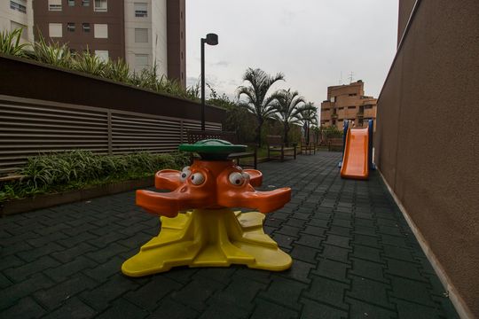 Área comum - Playground de apartamento à venda com 1 quarto, 42m² em Empresarial 18 do Forte, Barueri