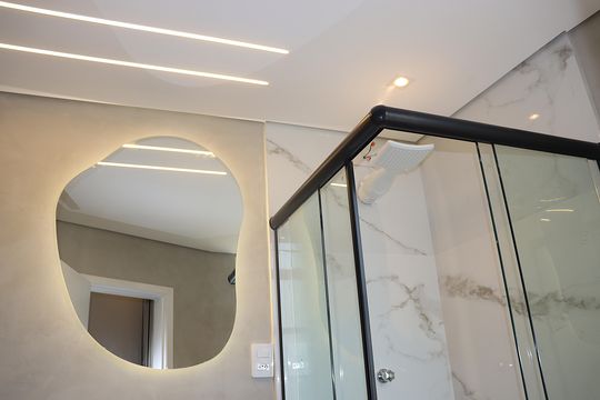 Banheiro de kitnet/studio à venda com 1 quarto, 36m² em Bela Vista, São Paulo