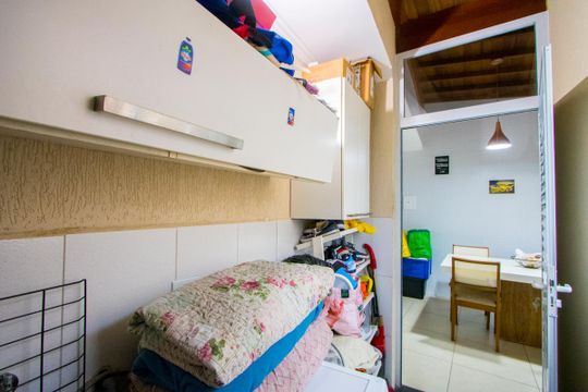 Área de serviço de apartamento à venda com 2 quartos, 110m² em Jardim Paraiso, Santo André