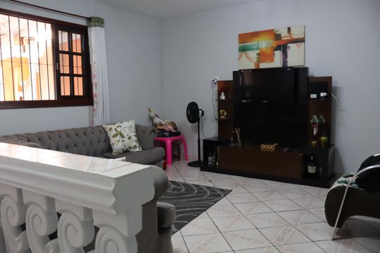 Sala da casa Térrea  de casa à venda com 4 quartos, 199m² em Vila Alzira, São Paulo