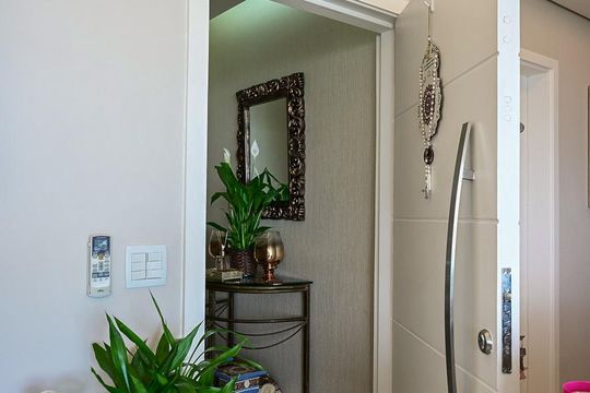 Hall de Entrada de apartamento à venda com 3 quartos, 132m² em Vila Andrade, São Paulo