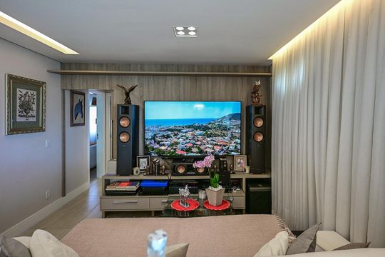 Sala de Tv de apartamento para alugar com 3 quartos, 132m² em Vila Andrade, São Paulo
