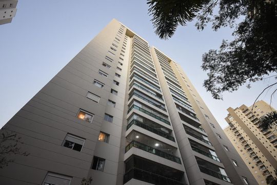 Fachada de apartamento à venda com 3 quartos, 132m² em Vila Andrade, São Paulo