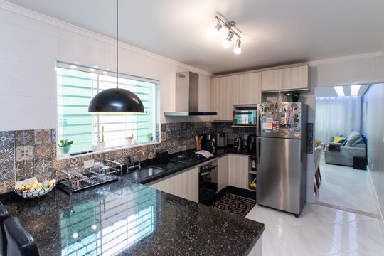 Cozinha de casa à venda com 3 quartos, 104m² em Vila Germinal, São Paulo