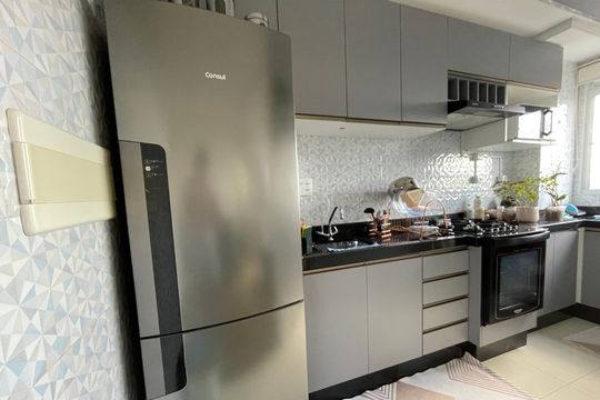 Cozinha de apartamento para alugar com 2 quartos, 40m² em Pirituba, São Paulo