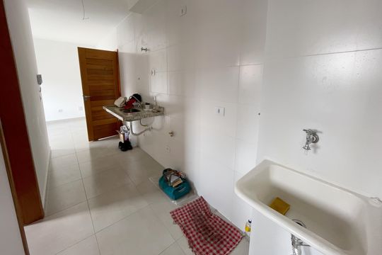 Cozinha e Área de Serviço de apartamento à venda com 2 quartos, 39m² em Vila Isolina Mazzei, São Paulo