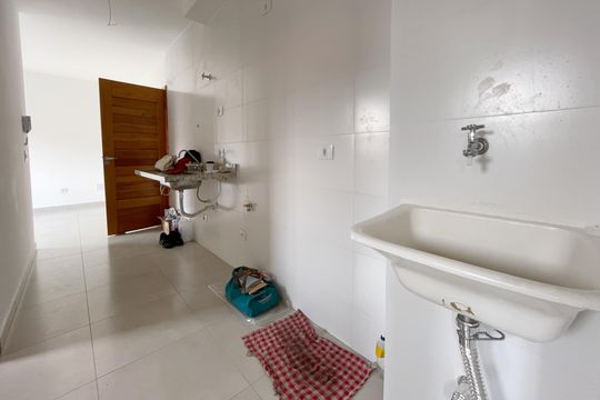 Cozinha e Área de Serviço de apartamento à venda com 2 quartos, 39m² em Vila Isolina Mazzei, São Paulo
