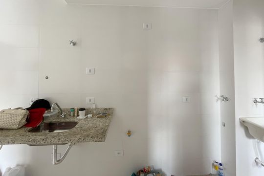 Cozinha de apartamento à venda com 2 quartos, 39m² em Vila Isolina Mazzei, São Paulo