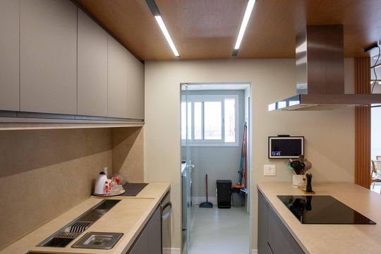 Cozinha de apartamento à venda com 2 quartos, 130m² em Centro, Diadema