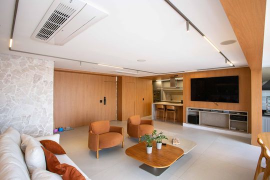 Sala de apartamento à venda com 2 quartos, 130m² em Centro, Diadema