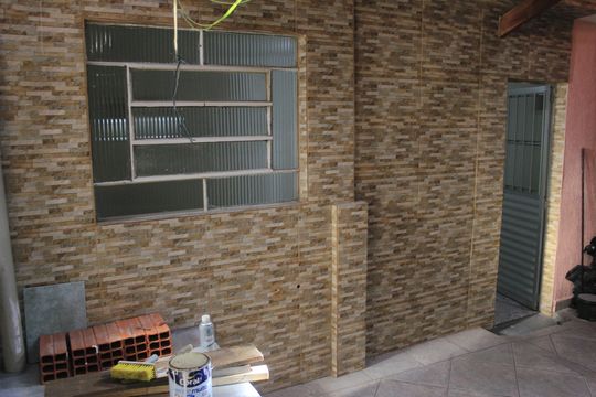 Lavanderia e Quintal  de casa para alugar com 2 quartos, 54m² em Parque Santo Antonio, Guarulhos