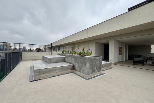 Área comum de kitnet/studio para alugar com 1 quarto, 20m² em Vila Cordeiro, São Paulo