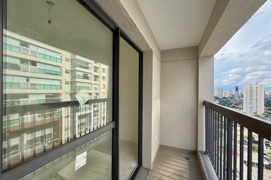Sacada  de kitnet/studio para alugar com 1 quarto, 20m² em Vila Cordeiro, São Paulo