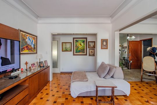 Sala de apartamento para alugar com 3 quartos, 160m² em Floresta, Porto Alegre