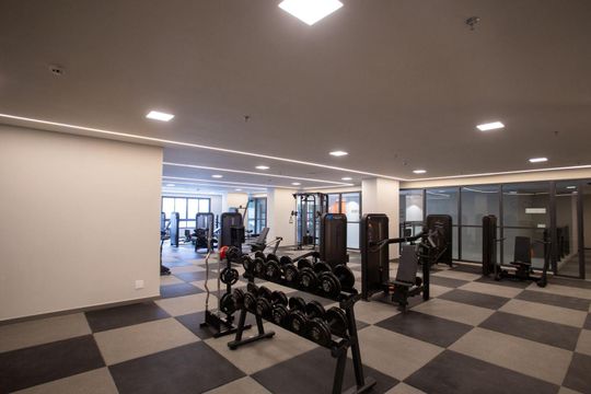 Área comum de kitnet/studio para alugar com 1 quarto, 24m² em Vila Cordeiro, São Paulo