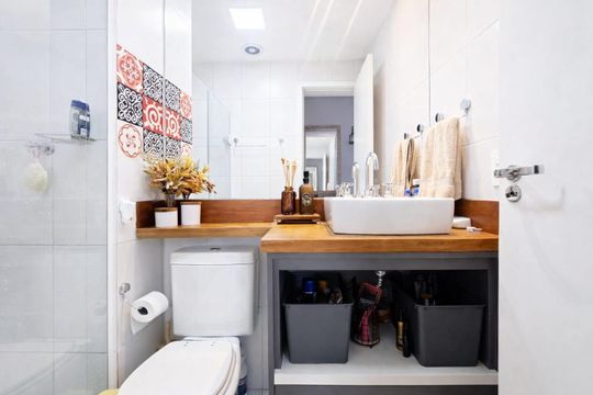 Banheiro de apartamento à venda com 2 quartos, 52m² em Bussocaba, Osasco