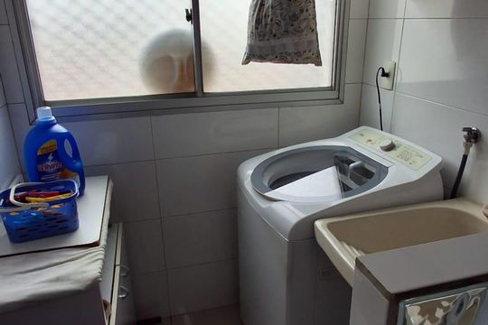 Área de serviço de apartamento à venda com 2 quartos, 48m² em Belenzinho, São Paulo