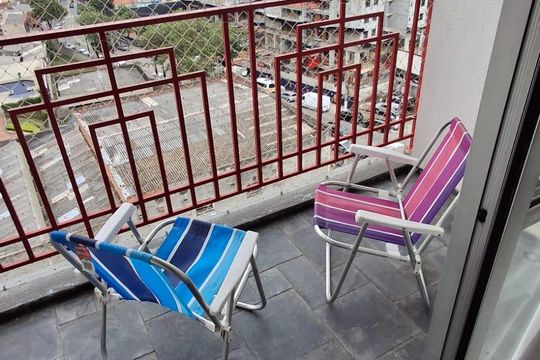 Varanda de apartamento à venda com 2 quartos, 48m² em Belenzinho, São Paulo