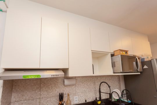 Cozinha de apartamento à venda com 2 quartos, 36m² em Socorro, São Paulo