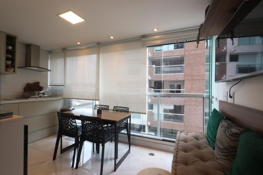 Varanda da Sala de apartamento à venda com 2 quartos, 60m² em Vila Ema, São Paulo