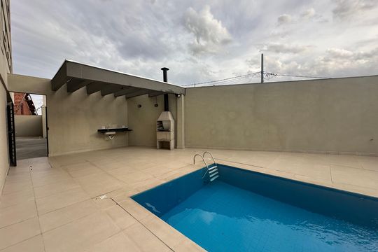 Área comum - Piscina de apartamento para alugar com 2 quartos, 60m² em Outeiro de São Fernando, Barueri