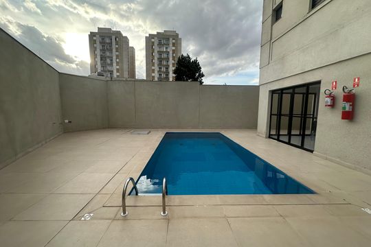 Área comum - Piscina de apartamento para alugar com 2 quartos, 60m² em Outeiro de São Fernando, Barueri