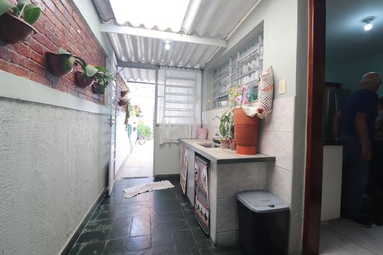 Varanda da cozinha de casa à venda com 2 quartos, 111m² em Casa Branca, Santo André