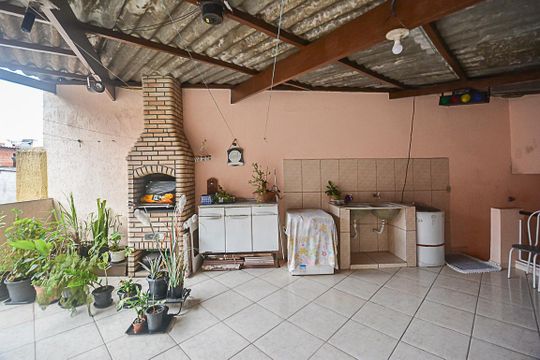 Churrasqueira de casa à venda com 2 quartos, 155m² em Jardim Nascimento, São Bernardo do Campo