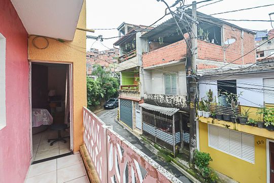Sacada do Quarto 2 de casa à venda com 2 quartos, 155m² em Jardim Nascimento, São Bernardo do Campo