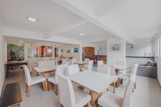 Salão de Festas de apartamento à venda com 1 quarto, 36m² em Pinheiros, São Paulo
