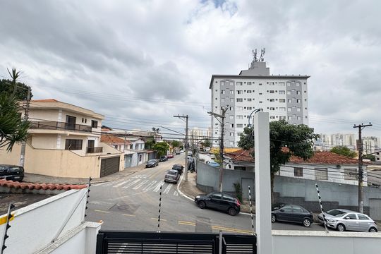 Vista da Sacada - Suíte  de apartamento à venda com 2 quartos, 63m² em Baeta Neves, São Bernardo do Campo