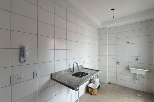 Cozinha de apartamento à venda com 2 quartos, 63m² em Baeta Neves, São Bernardo do Campo