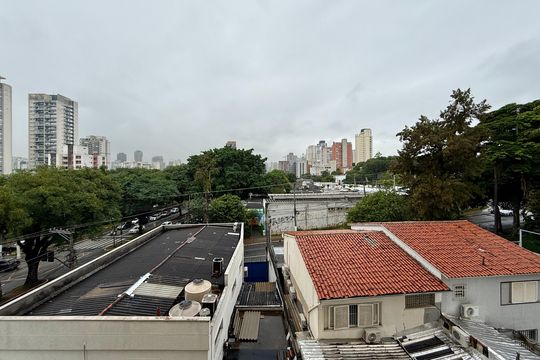Vista  de apartamento à venda com 3 quartos, 112m² em Santo Amaro, São Paulo