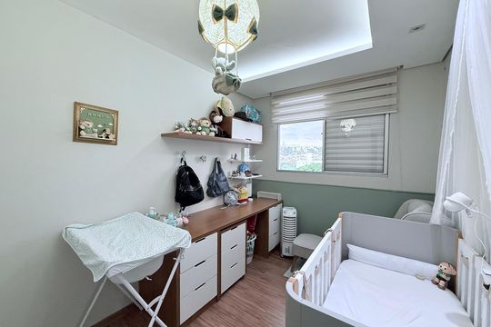 Apartamento à venda com 2 quartos, 55m² em Castelo, Belo Horizonte