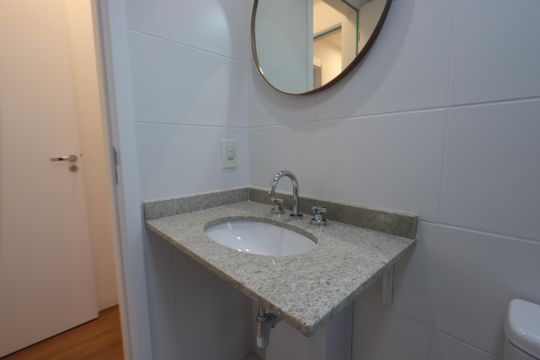 Banheiro da Suíte de apartamento à venda com 3 quartos, 91m² em Jardim Independência (são Paulo), São Paulo