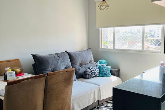 Sala de apartamento à venda com 2 quartos, 40m² em Jardim Taboão, São Paulo