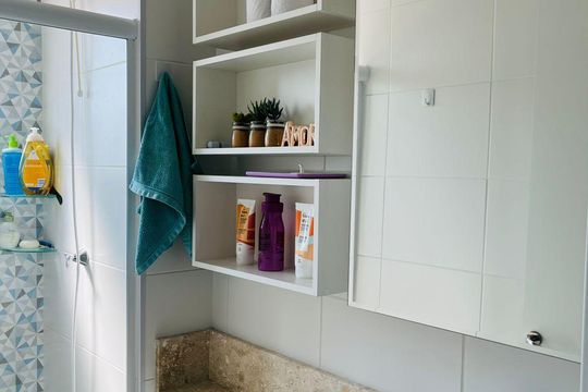 Banheiro de apartamento à venda com 2 quartos, 40m² em Jardim Taboão, São Paulo