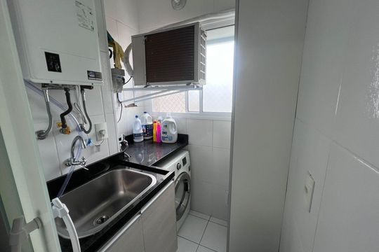 Área de serviço de apartamento à venda com 2 quartos, 70m² em Independência, São Bernardo do Campo